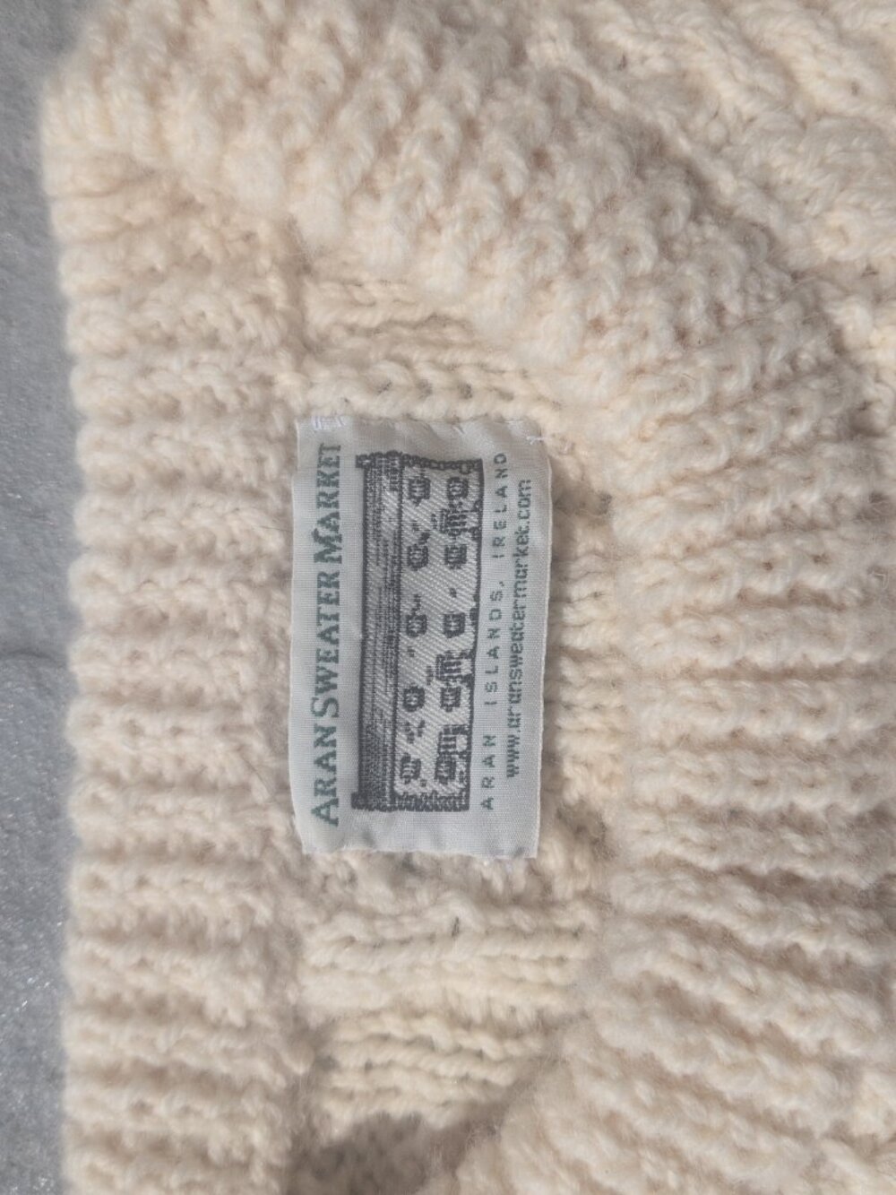 Aran Sweater Market Chunky Fisherman Sweater - XXL - Picture 2 of 5